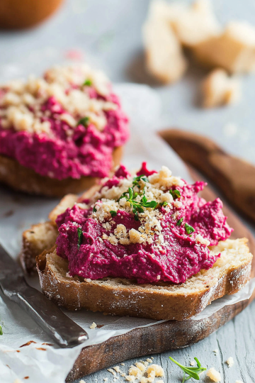 Bietenhummus maken