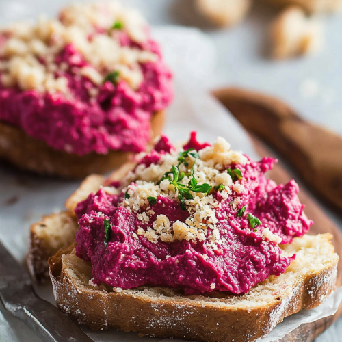 Bietenhummus maken