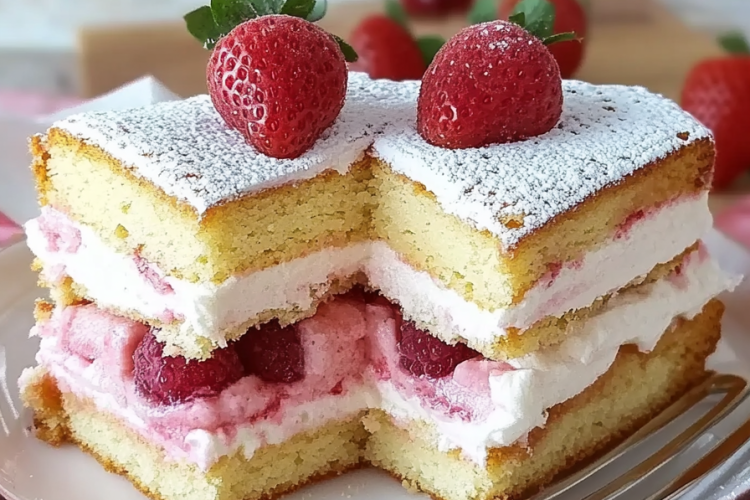Erdbeertraum Schnitte