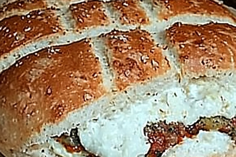 Fladenbrot met Hackfleisch