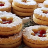 Murbeteigplätzchen met Marmelade