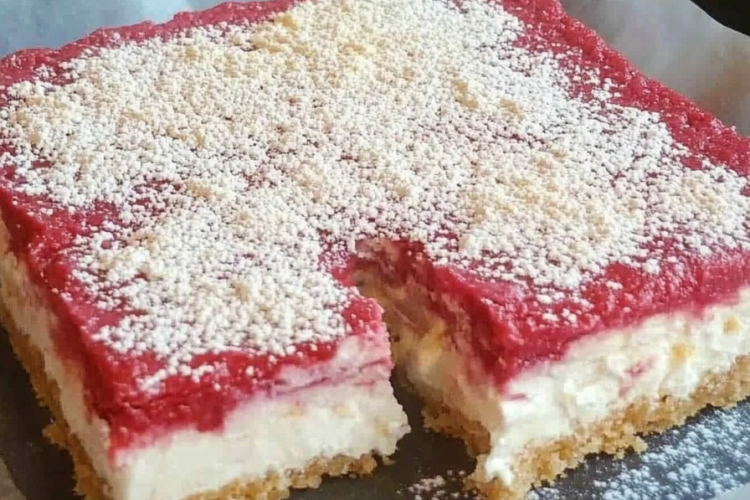 No-Bake Aardbeienkwarktaart
