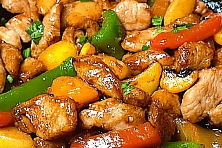 Rundvlees met Uien en Paprika