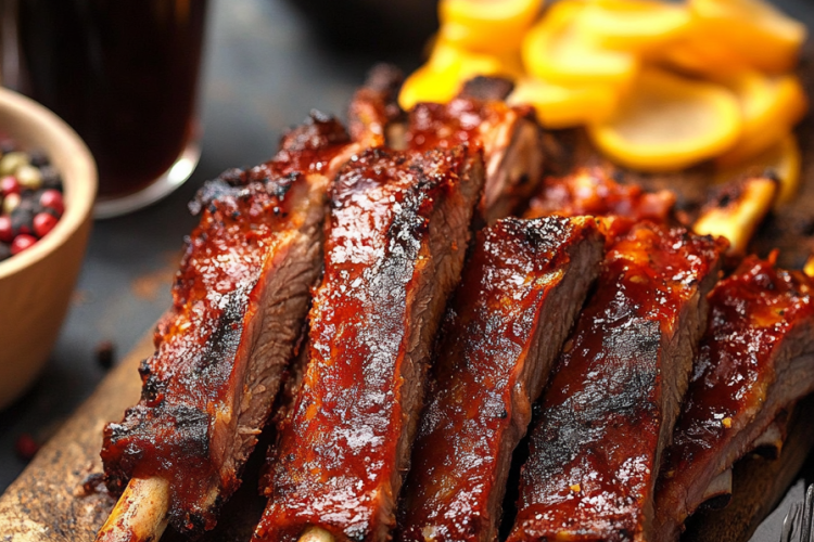 Spicy Barbecued Ribs