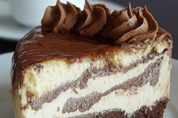 Zebra Cheesecake maken