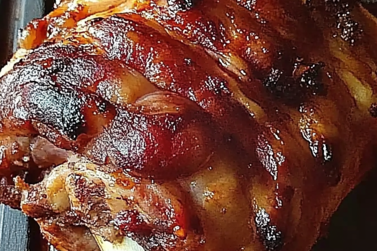 gebratene schweinshaxen