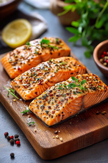 geroosterde zalm