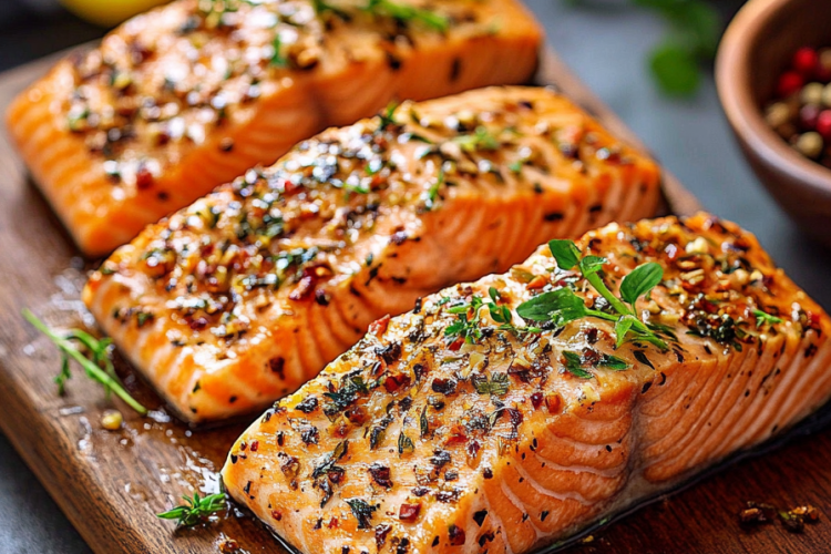 geroosterde zalm