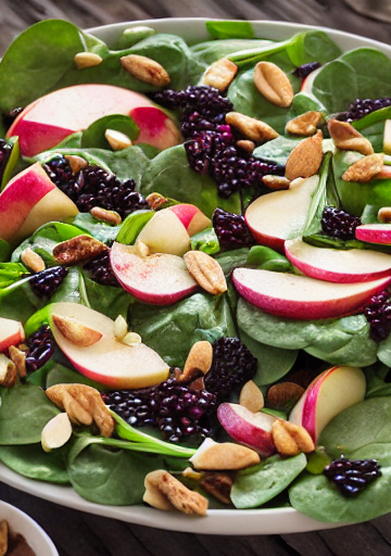 Apple Spinach Salad Recipe
