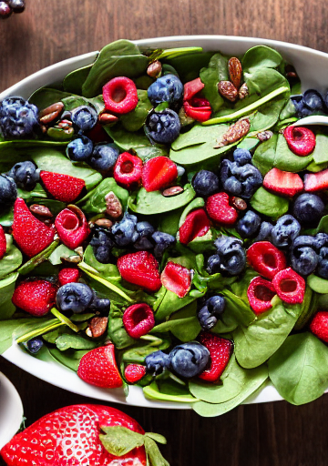 Berry Spinach Salad