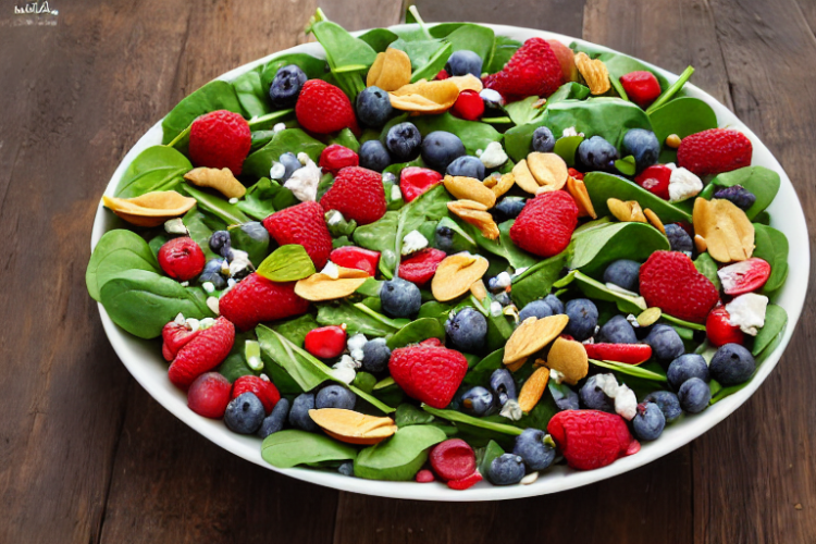 Berry Spinach Salad Recipe