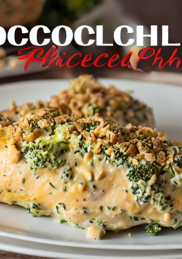 Broccoli Cheese Stuffed Chicken