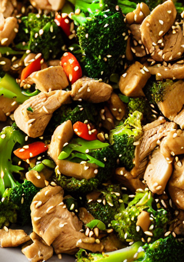 Broccoli Chicken Stir-Fry