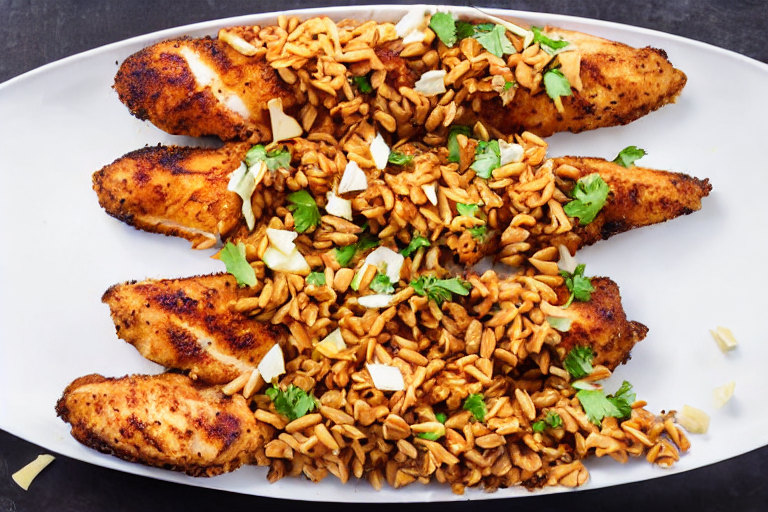 Cajun Chicken Recipe final dish beautifully presented and ready to serve