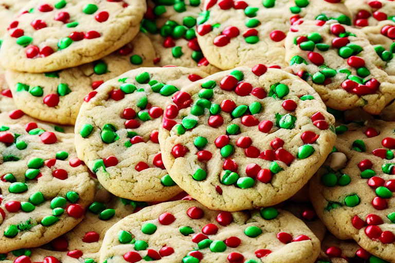 Christmas Cookies Recipe slice on plate showing perfect texture and swirl pattern