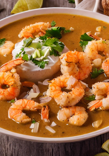 Coconut Shrimp Soup