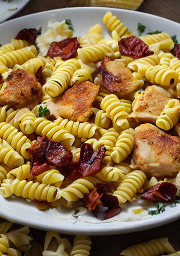 Corn Chicken Pasta
