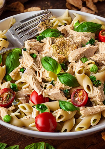 Creamy Chicken Pasta Salad