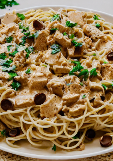Creamy Chicken Spaghetti