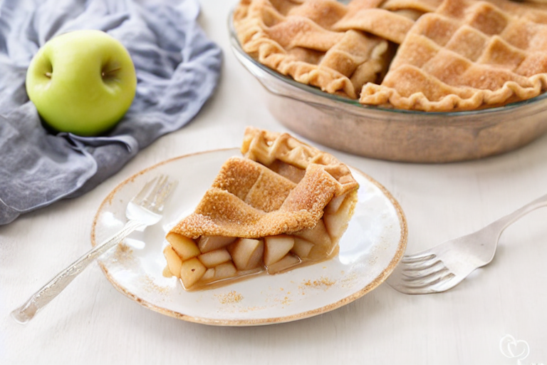 Dutch Apple Pie Recipe ingredients organized and measured on kitchen counter