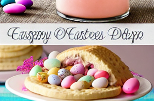 Easter Dip Recipes final dish beautifully presented and ready to serve