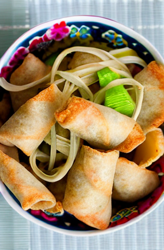 Egg Roll in a Bowl ingredients organized and measured on kitchen counter