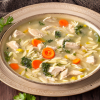 Lemon Chicken Orzo Soup