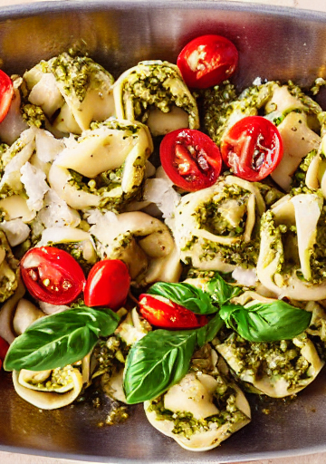 Pesto Chicken Tortellini