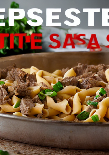 Philly Cheesesteak Pasta