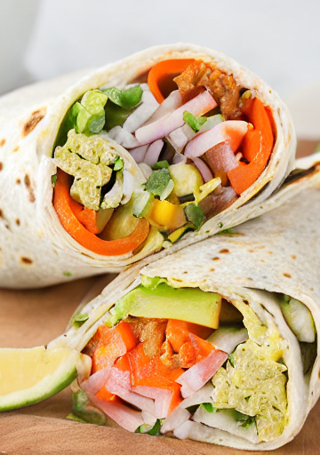 Ranch Veggie Wraps