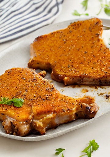 Shake and Bake Pork Chops