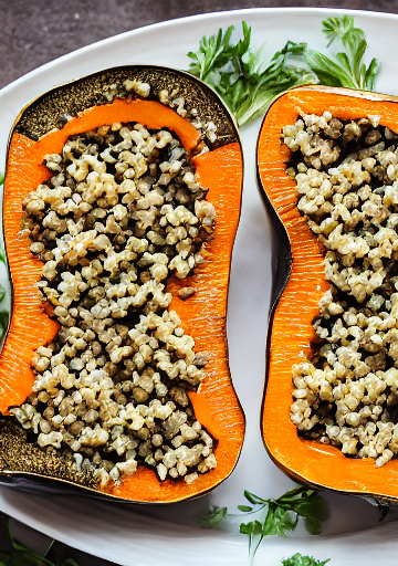 Stuffed Butternut Squash