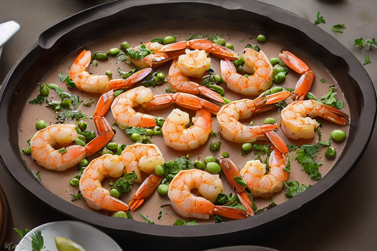 Tuscan Shrimp Delight slice on plate showing perfect texture and swirl pattern