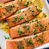 pan-seared salmon