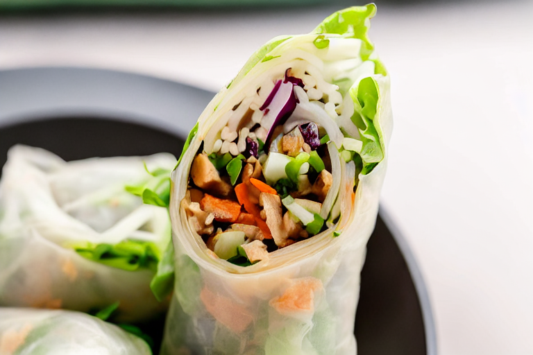 spring rolls recipe final dish beautifully presented and ready to serve