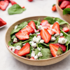 strawberry spinach salad