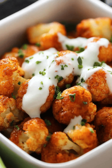 Air fryer cauliflower