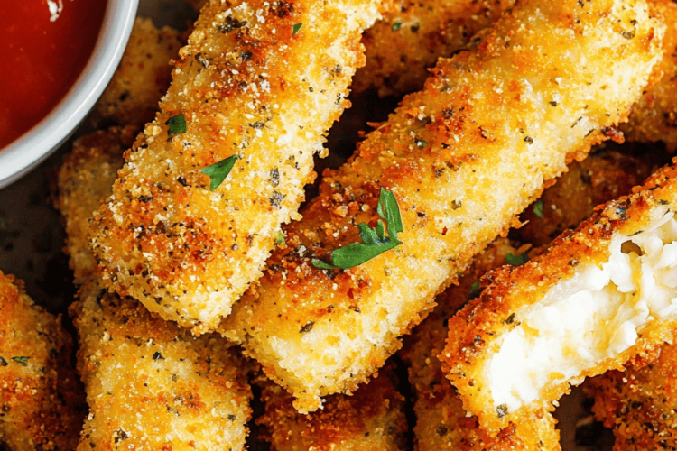 Air fryer mozzarella sticks