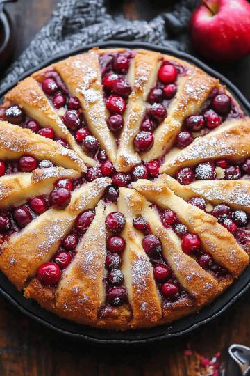 Apple Cranberry Cake