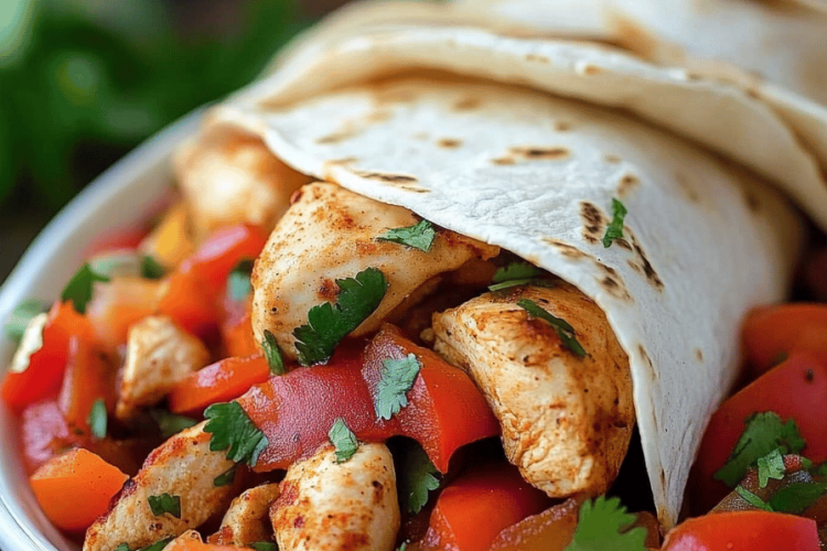 Baked Chicken Fajitas