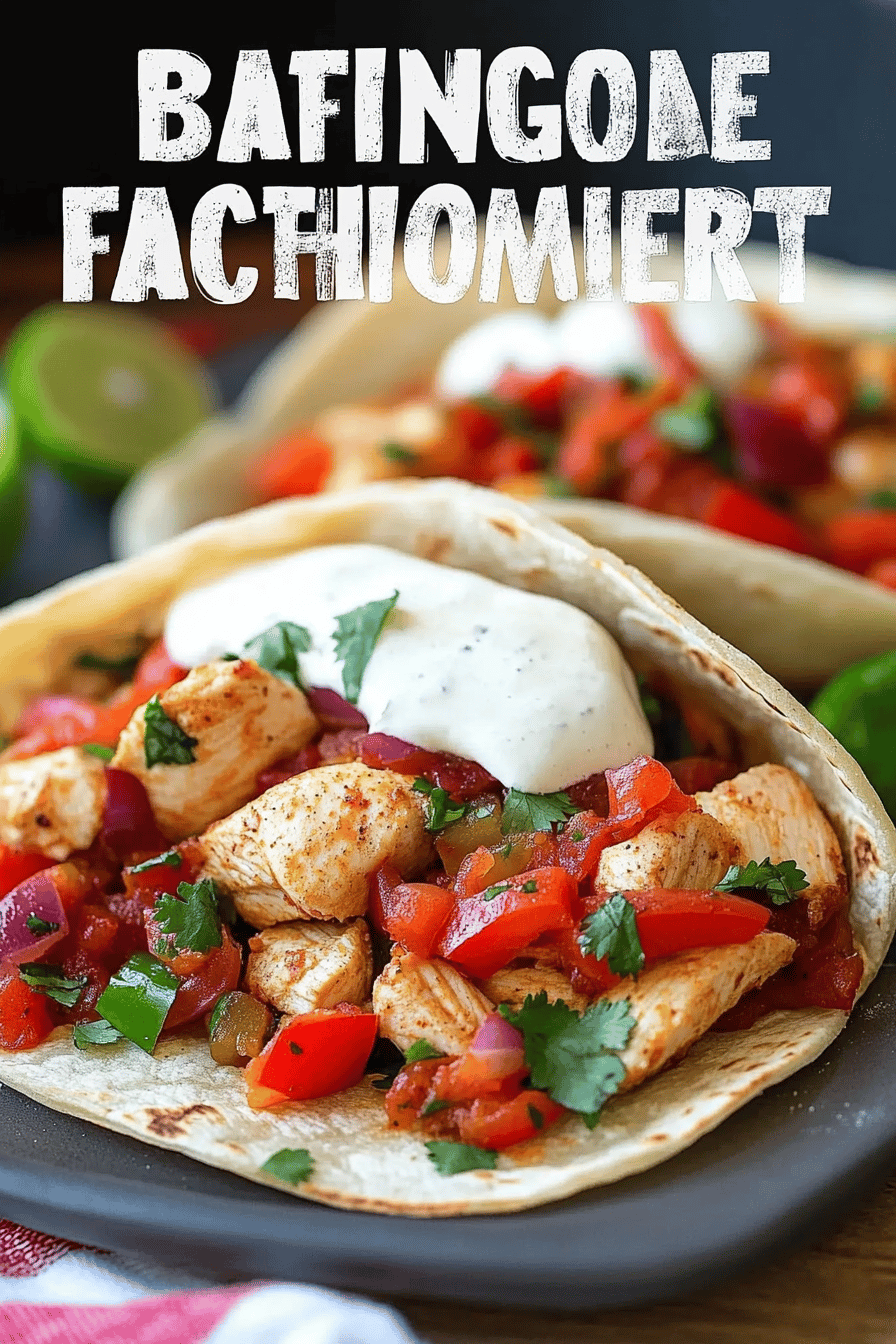 Baked Chicken Fajitas ingredients organized and measured on kitchen counter