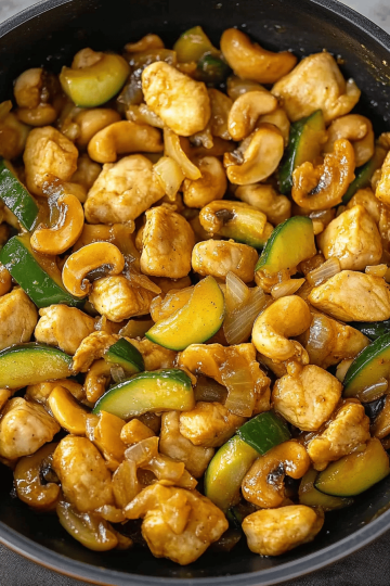 Cashew Chicken Stir-Fry