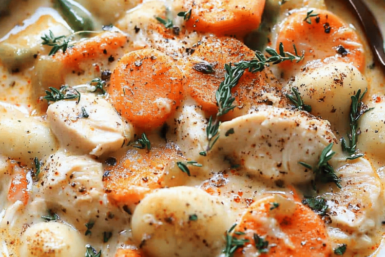 Chicken Gnocchi Soup