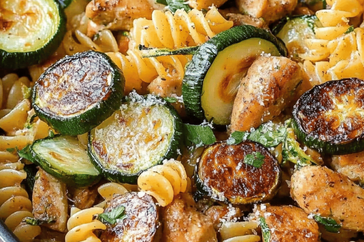 Chicken Zucchini Pasta Skillet