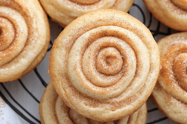 Cinnamon roll cookies