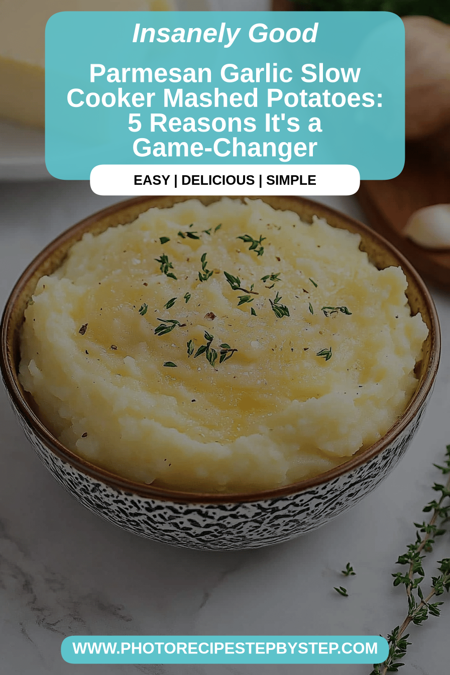 Garlic Mashed Potatoes final dish beautifully presented and ready to serve