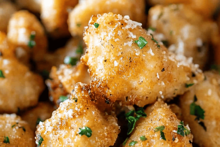 Garlic Parmesan Chicken Bites