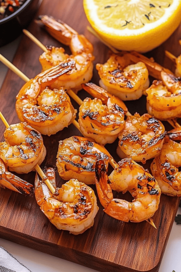 Grilled Shrimp Tips