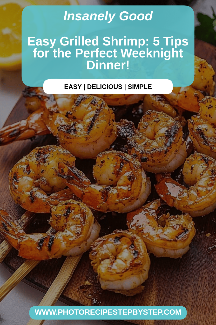 Grilled Shrimp Tips final dish beautifully presented and ready to serve