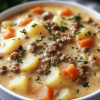 Hamburger potato casserole